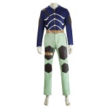 Doro He Doro Caiman Blue and Green Cosplay Costume Halloween Carnival Outfit