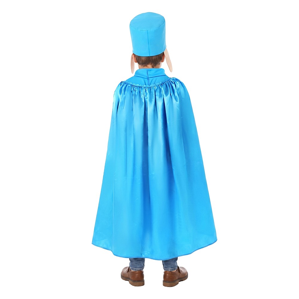 Dog Man Dog Man Kids Children Blue Cosplay Costume Halloween Carnival Outfit
