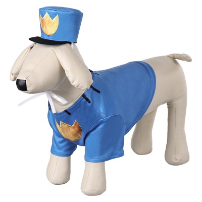Dog Man Blue Pet Cosplay Costume Halloween Carnival Outfit