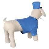 Dog Man Blue Pet Cosplay Costume Halloween Carnival Outfit