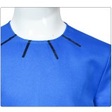 Dog Man (2025) Petey Kids Children Blue Cosplay Costume Halloween Carnival Outfit