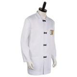 Doctor Siggi Wilzig White Coat Suit Apocalypse Cosplay Costume Halloween Carnival Outfit