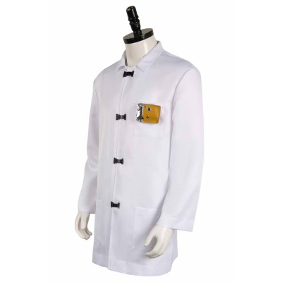 Doctor Siggi Wilzig White Coat Suit Apocalypse Cosplay Costume Halloween Carnival Outfit