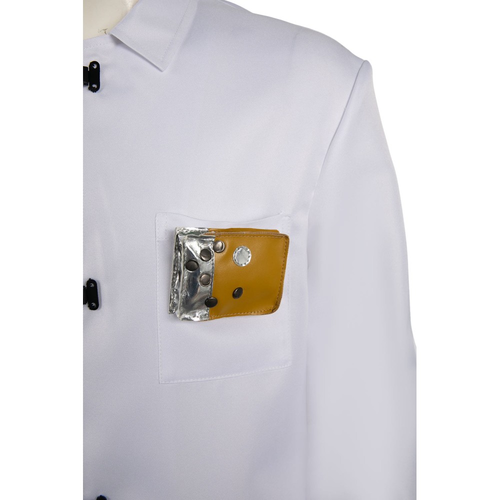 Doctor Siggi Wilzig White Coat Suit Apocalypse Cosplay Costume Halloween Carnival Outfit