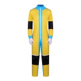 Dispatch Waterboy Yellow Jumpsuit Cosplay Costume Halloween Carnival Outfit