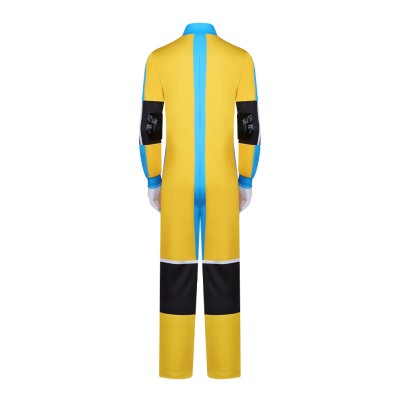Dispatch Waterboy Yellow Jumpsuit Cosplay Costume Halloween Carnival Outfit