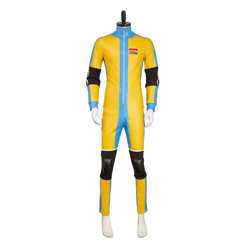 Dispatch Waterboy Herman Jumpsuit Cosplay Costume Halloween Carnival Outfit