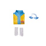 Dispatch Waterboy Herman Jumpsuit Cosplay Costume Halloween Carnival Outfit