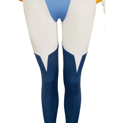 Dispatch Blonde Blazer Blue Cosplay Costume Halloween Carnival Outfit