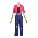 Dispatch Invisigal Kids Children Cosplay Costume Halloween Carnival Outfit