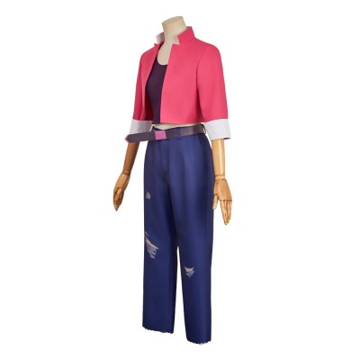 Dispatch Invisigal Kids Children Cosplay Costume Halloween Carnival Outfit