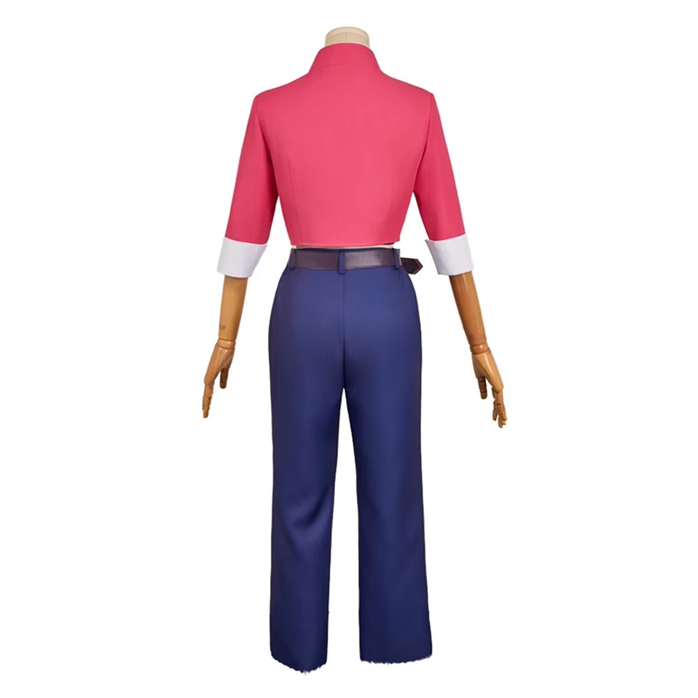 Dispatch Invisigal Kids Children Cosplay Costume Halloween Carnival Outfit