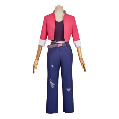 Dispatch Invisigal Courtney Cosplay Costume Halloween Carnival Outfit