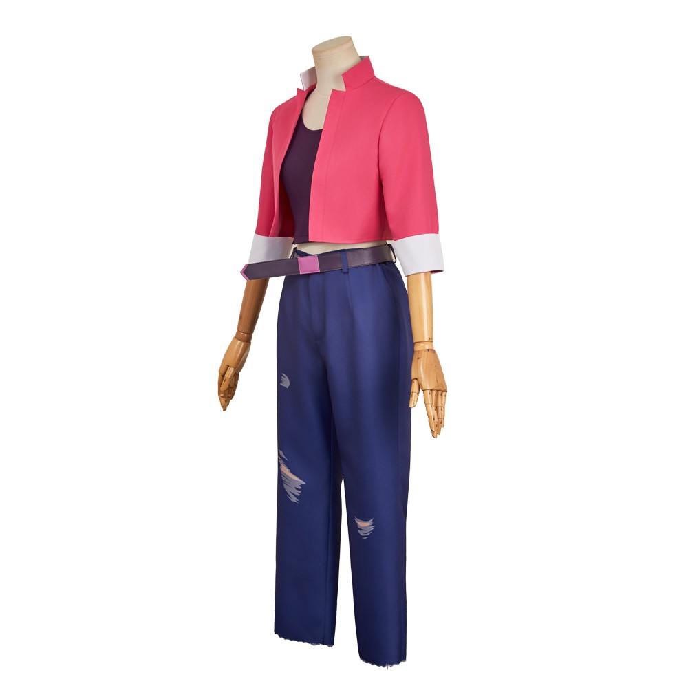 Dispatch Invisigal Courtney Cosplay Costume Halloween Carnival Outfit