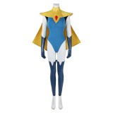 Dispatch Blazer Blue Women Cosplay Costume Halloween Carnival Outfit
