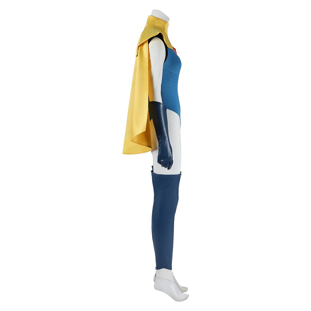 Dispatch Blazer Blue Women Cosplay Costume Halloween Carnival Outfit