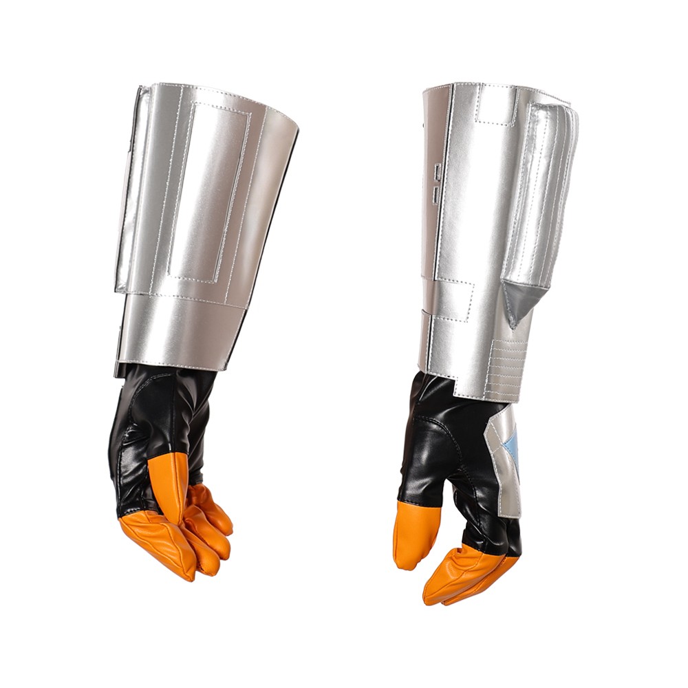 Din Djarin Silver Gloves Accessories Cosplay Costume Halloween Carnival