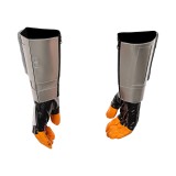 Din Djarin Silver Gloves Accessories Cosplay Costume Halloween Carnival