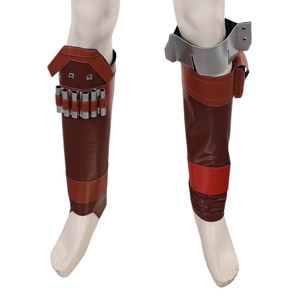 Din Djarin Leg Covers Accessories Cosplay Costume Halloween Carnival