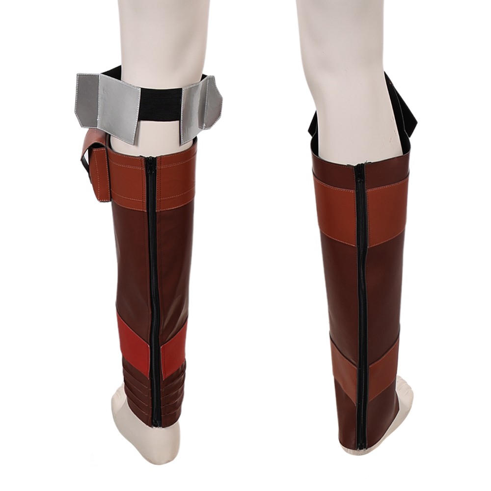 Din Djarin Leg Covers Accessories Cosplay Costume Halloween Carnival