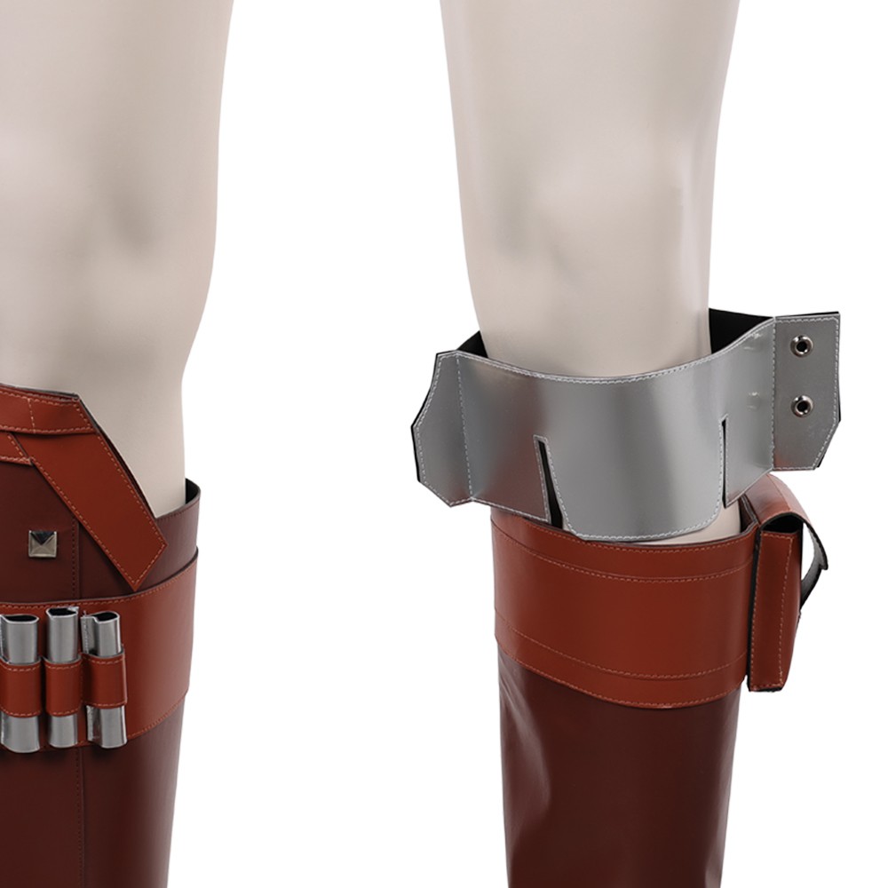 Din Djarin Leg Covers Accessories Cosplay Costume Halloween Carnival