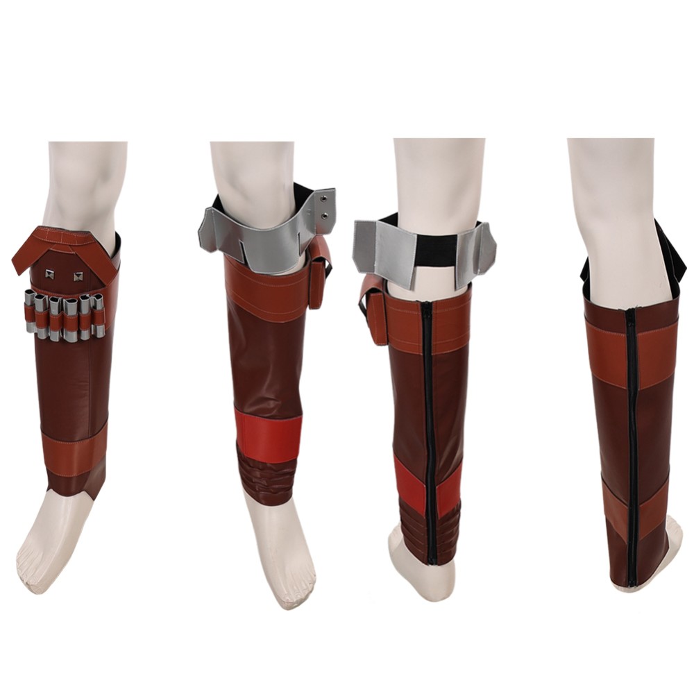 Din Djarin Leg Covers Accessories Cosplay Costume Halloween Carnival