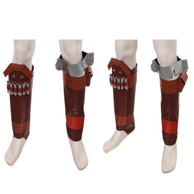 Din Djarin Leg Covers Accessories Cosplay Costume Halloween Carnival