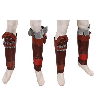 Din Djarin Leg Covers Accessories Cosplay Costume Halloween Carnival