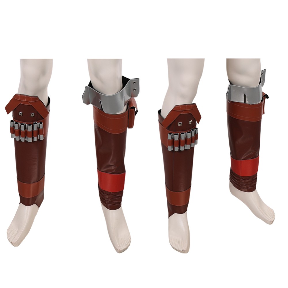 Din Djarin Leg Covers Accessories Cosplay Costume Halloween Carnival