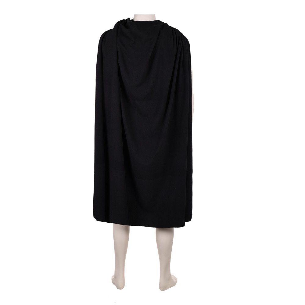 Din Djarin Black Cloak Cosplay Costume Halloween Carnival Outfit