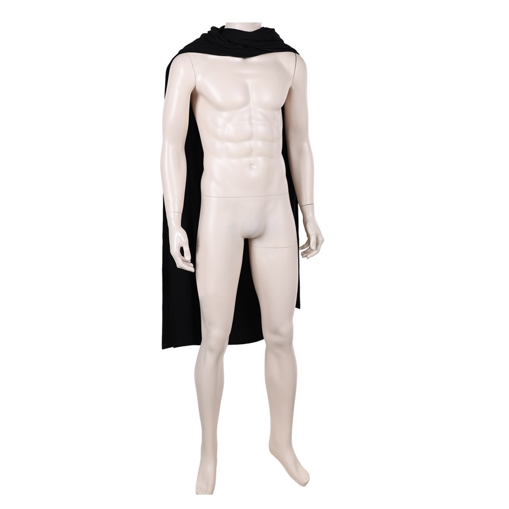 Din Djarin Black Cloak Cosplay Costume Halloween Carnival Outfit
