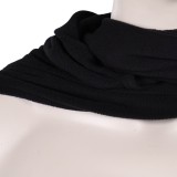 Din Djarin Black Cloak Cosplay Costume Halloween Carnival Outfit