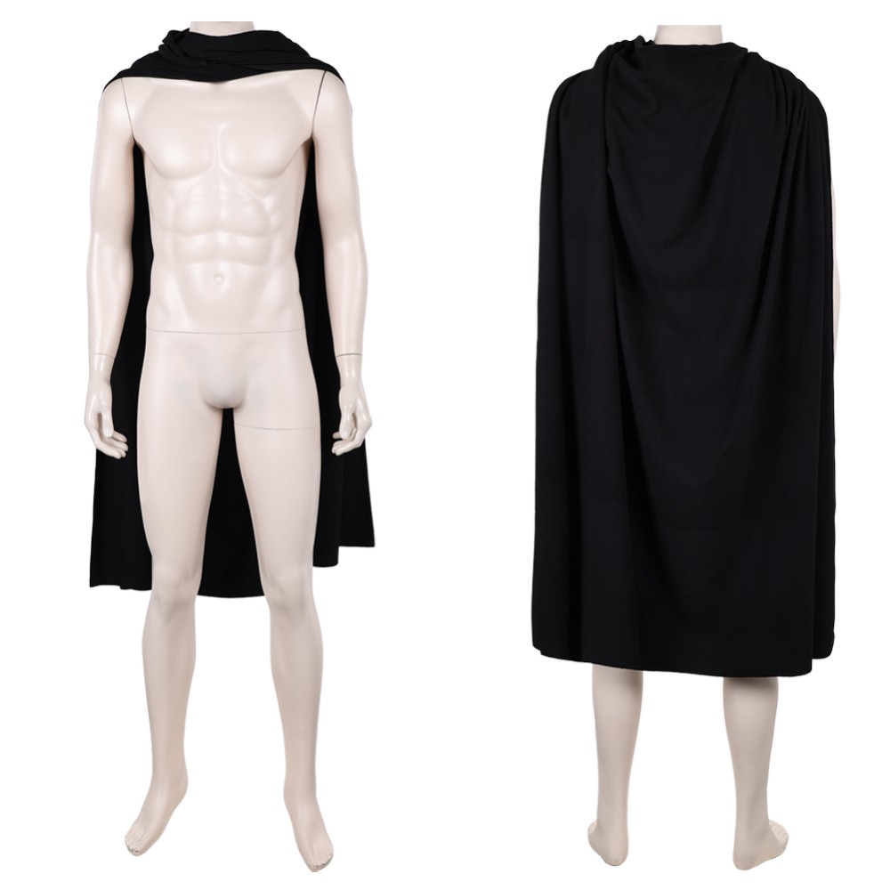 Din Djarin Black Cloak Cosplay Costume Halloween Carnival Outfit
