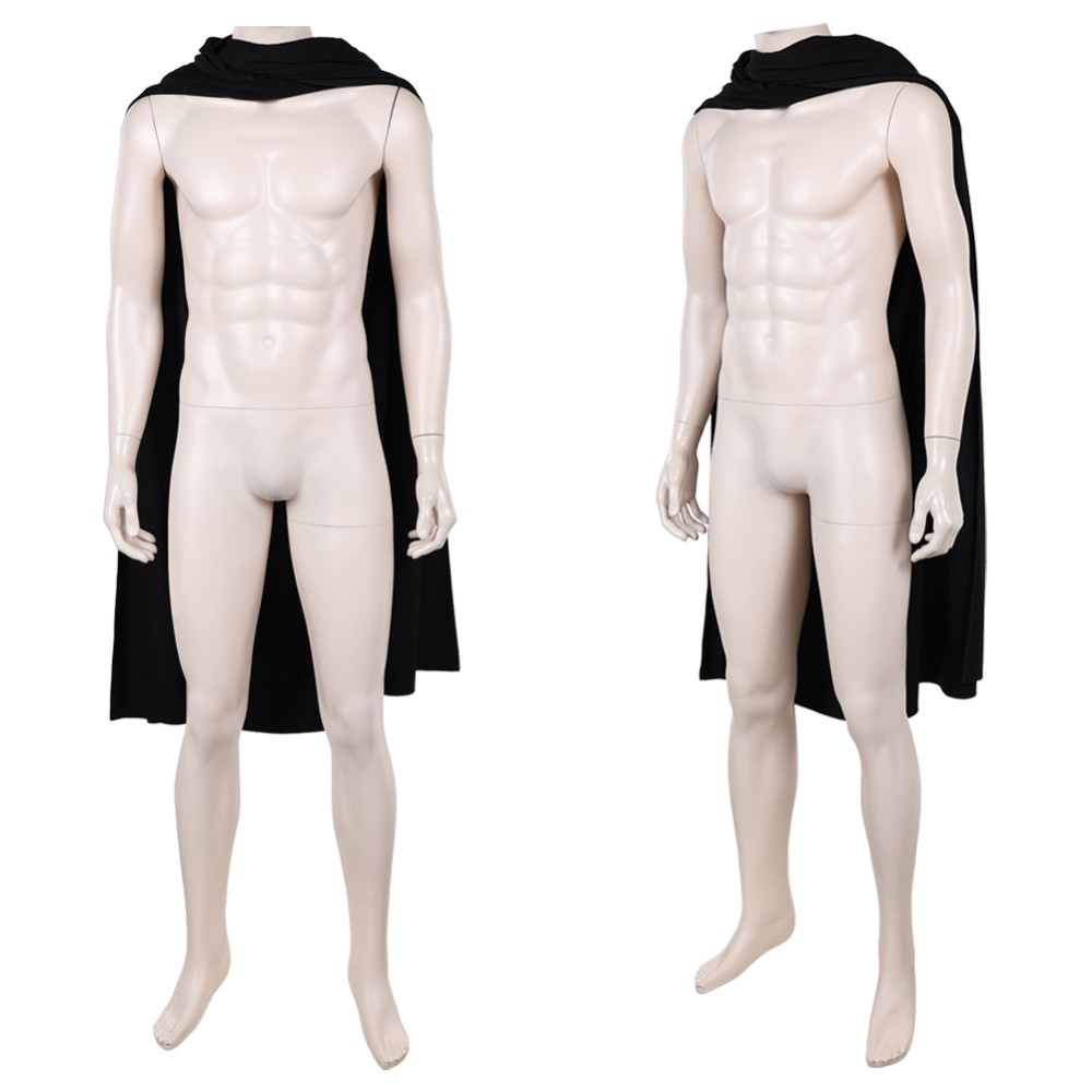 Din Djarin Black Cloak Cosplay Costume Halloween Carnival Outfit