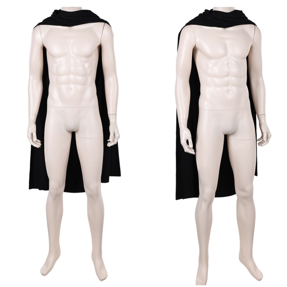 Din Djarin Black Cloak Cosplay Costume Halloween Carnival Outfit