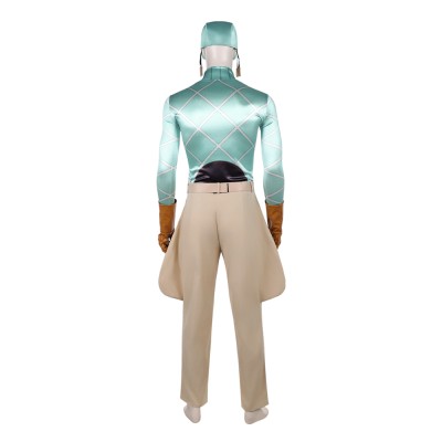 Diego Brando Green Cosplay Costume Halloween Carnival Outfit