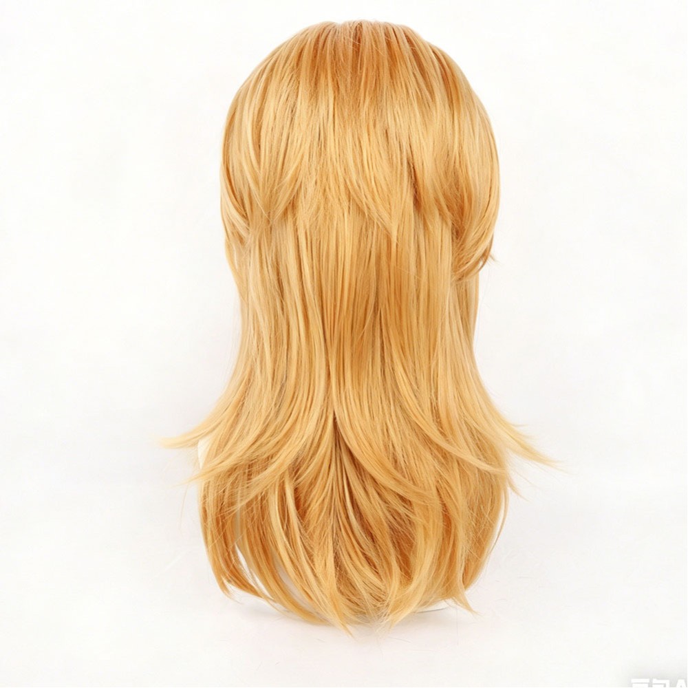 Diego Brando Golden Wig Resistant Synthetic Hair Accessories Cosplay Costume Halloween Carnival