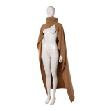 Devon Izara Women Brown Cloak Cosplay Costume Halloween Carnival Outfit