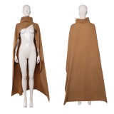 Devon Izara Women Brown Cloak Cosplay Costume Halloween Carnival Outfit