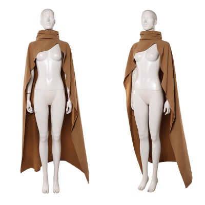 Devon Izara Women Brown Cloak Cosplay Costume Halloween Carnival Outfit