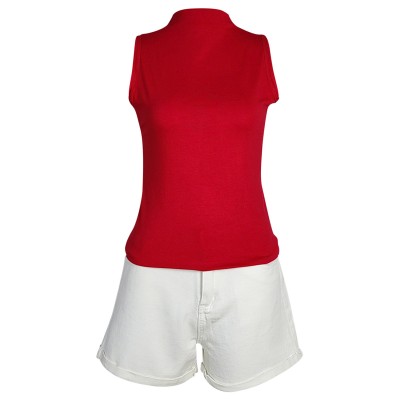 Detective Conan/Case Closed Ai Haibara Red Suit Suit Cosplay Costume Halloween Carnival Outfit