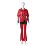 Descendants: The Rise of Red Princess Red Uniform Suit Cosplay Costume Halloween Carnival Outfit