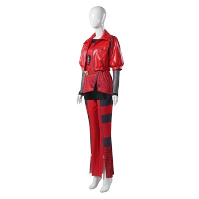 Descendants: The Rise of Red Princess Red Uniform Suit Cosplay Costume Halloween Carnival Outfit