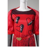 Descendants: The Rise of Red Princess Red Uniform Suit Cosplay Costume Halloween Carnival Outfit