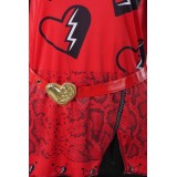 Descendants: The Rise of Red Princess Red Uniform Suit Cosplay Costume Halloween Carnival Outfit