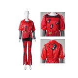 Descendants: The Rise of Red Princess Red Uniform Suit Cosplay Costume Halloween Carnival Outfit