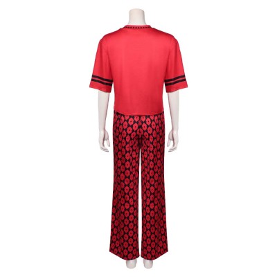 Descendants: Wicked Wonderland Red Red Pajamas Cosplay Costume Halloween Carnival Outfit