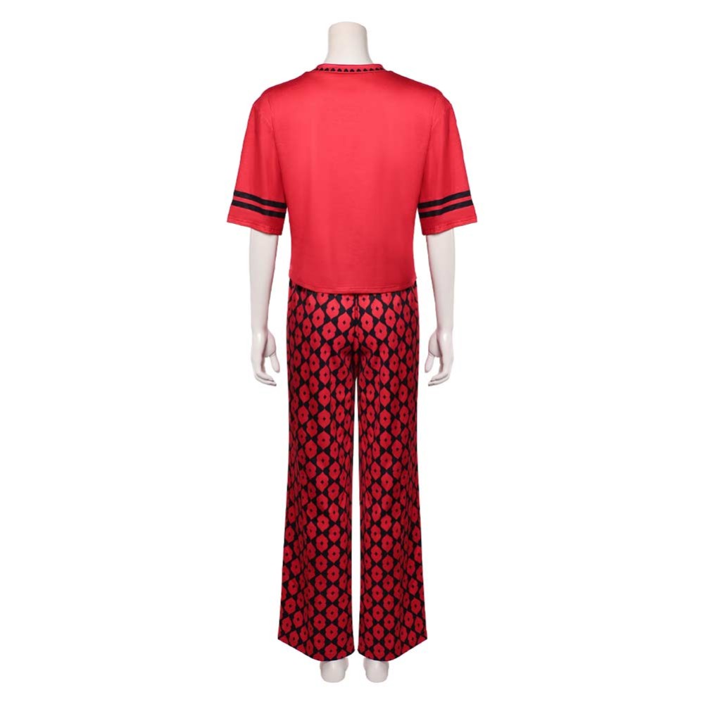 Descendants: Wicked Wonderland Red Red Pajamas Cosplay Costume Halloween Carnival Outfit