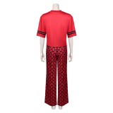 Descendants: Wicked Wonderland Red Red Pajamas Cosplay Costume Halloween Carnival Outfit