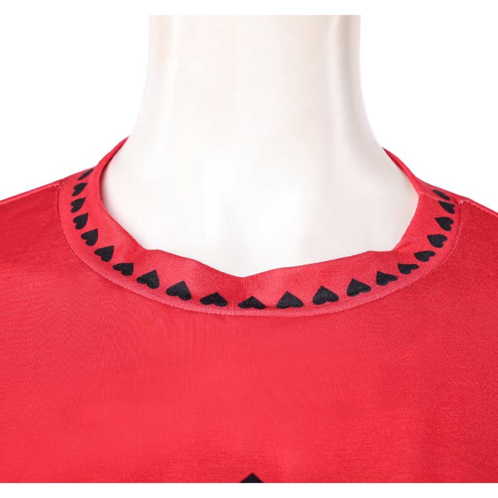 Descendants: Wicked Wonderland Red Red Pajamas Cosplay Costume Halloween Carnival Outfit